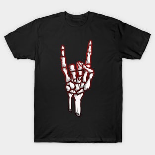 Red Horns Aloft T-Shirt